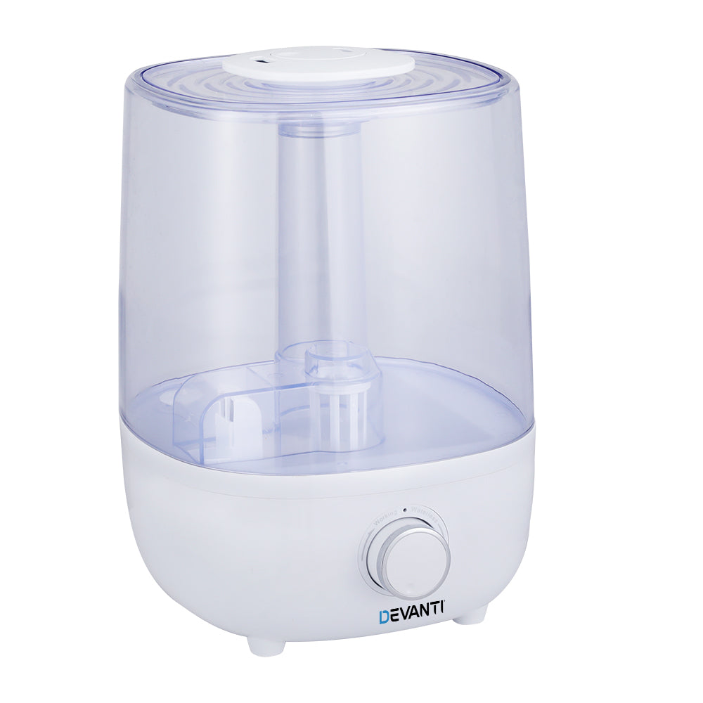 Devanti 4L Ultrasonic Aromatherapy Humidifier and Diffuser