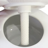 Devanti Lotus-Inspired Ultrasonic Aroma Diffuser - 200ml Aromatherapy & Humidifier - Top-Down View