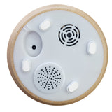 Devanti Ultrasonic 4-in-1 Aroma Diffuser with Glass Dome and Wood Base - 200ml Capacity - Side View