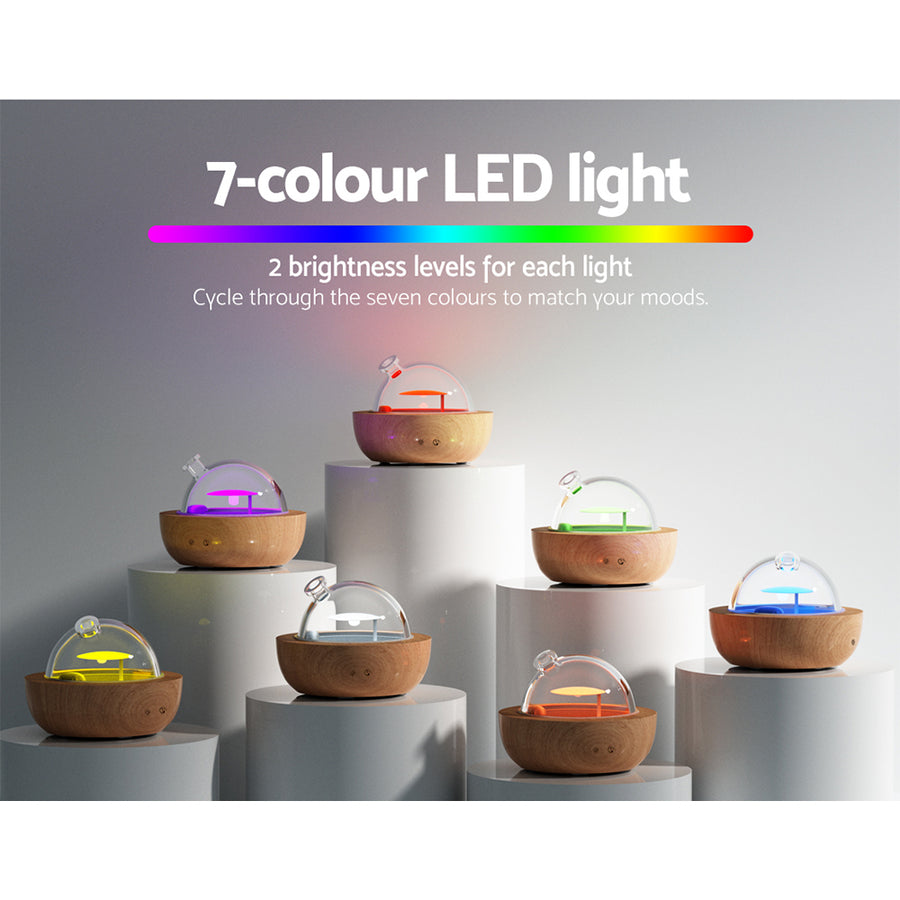Devanti Aroma Diffuser Aromatherapy Glass 200ml, image 6