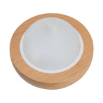 Devanti Aroma Aromatherapy Diffuser LED Oil Ultrasonic Air Humidifier Glass Wood