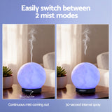 Devanti Ultrasonic Aroma Diffuser Aromatherapy Moon Lamp 100ml - 45-Degree Angle