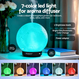 Devanti Ultrasonic Aroma Diffuser Aromatherapy Moon Lamp 100ml - Rear View
