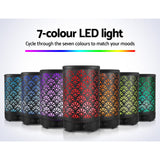 Devanti Aroma Diffuser Aromatherapy Black 100ml - Side View