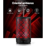 Devanti Aroma Diffuser Aromatherapy Black 100ml - Top-Down View