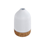 Devanti Ultrasonic Aroma Diffuser Aromatherapy 100ml LED Lights Iron Humidifier Forest