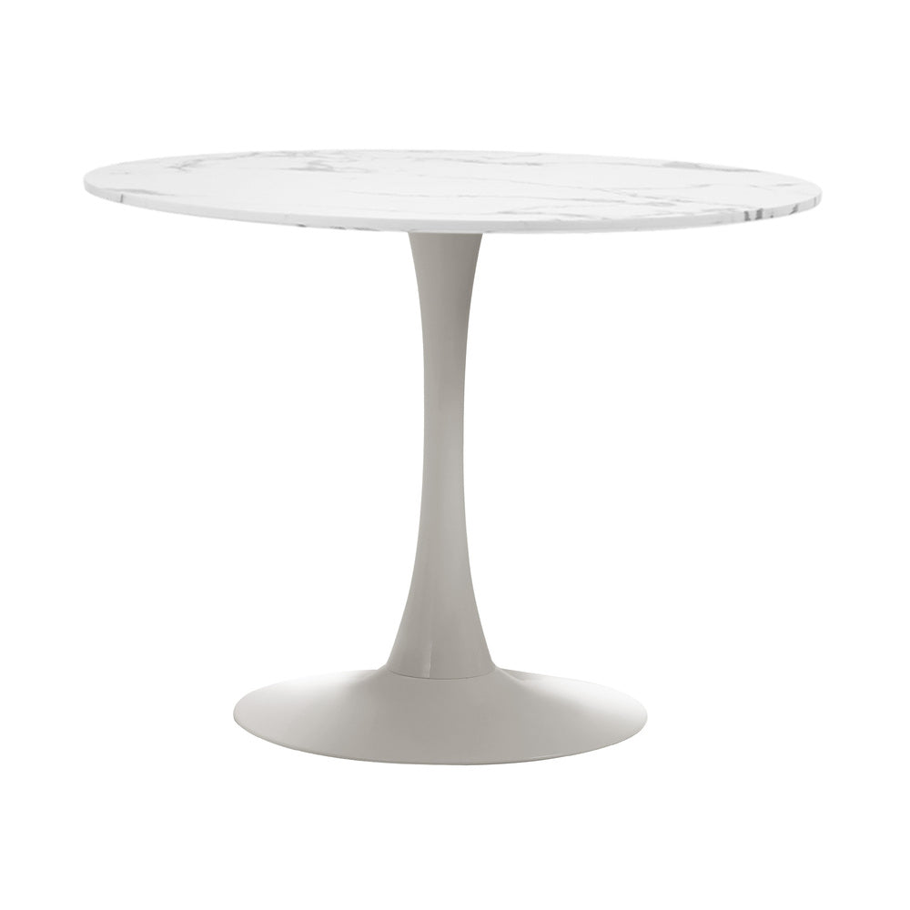 Oikiture 90cm Dining Table and Chairs 4-Seater Kitchen Furniture Set