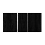 Oikiture 160cm Extendable Dining Table with 6PCS Chairs PU Leather