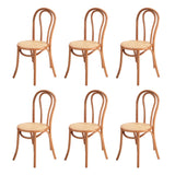 Oikiture 160cm Extendable Dining Table with 6PCS Crossback Chairs Natural - Close-Up Angle