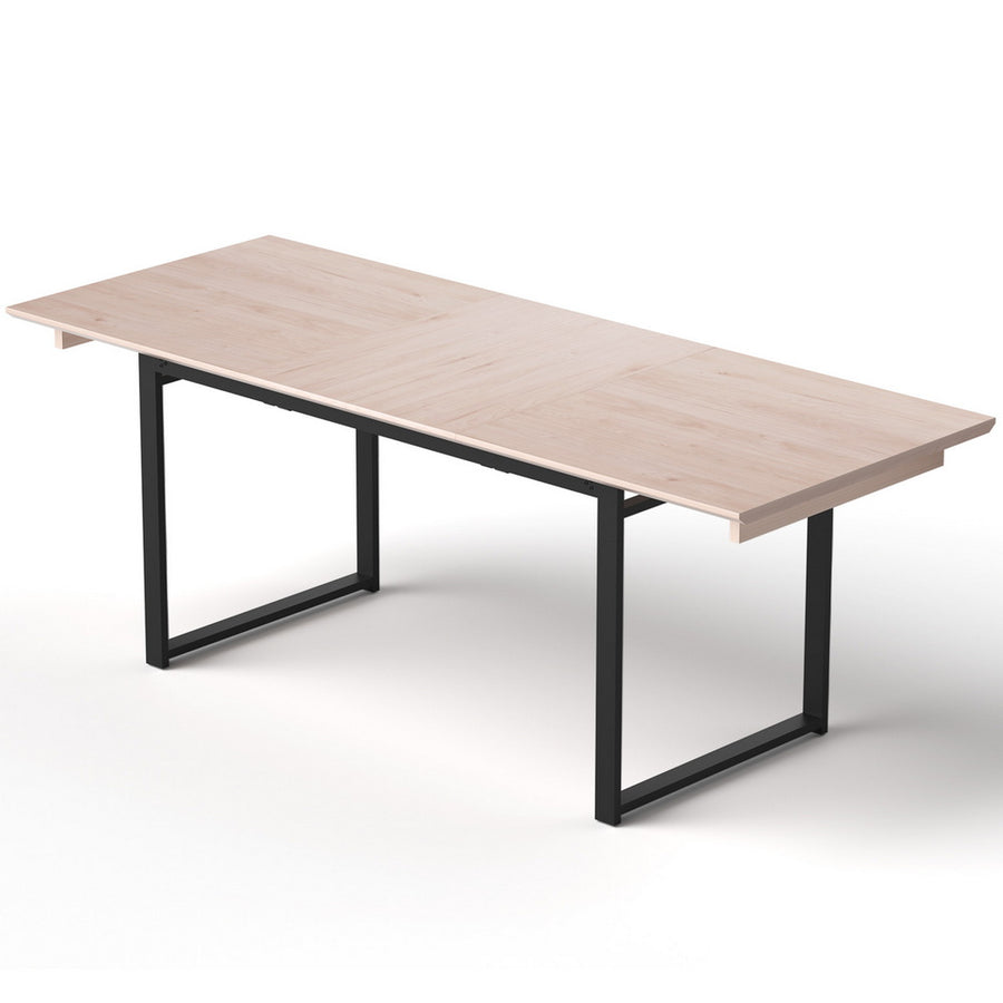 Artiss 2M Extendable Dining Table Kitchen Cafe Lounge Restaurant Tables Natural