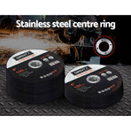 Giantz 50-Piece Cutting Discs 4" 100mm,Giantz 50pcs 4" Cutting Discs 100mm Angle Grinder Thin Cut Off Wheel for Metal