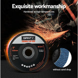 Giantz 100 PCS Zirconia Sanding Flap Disc 5 125mm 80Grit Angle Grinding Wheel
