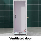 Slim Space-Saving 3-Tier Bathroom Cabinet with Toilet Paper Holder and Organizer - 45-Degree Angle