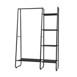 Artiss Wardrobe Clothes Rack Airer Coat Stand Closet 150cm - Side View