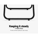 Artiss Wardrobe Clothes Rack Airer Coat Stand Closet 150cm - Rear View