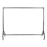Artiss Clothes Rack Airer Coat Stand 6FT Rail Wheels - Side View