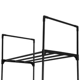 Artiss 10-Tier Stackable Shoe Rack - Black Dunn Storage Solution