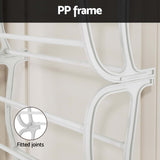 Artiss Shoe Rack Hanging Over Door Organiser 24 Pairs Eric - 45-Degree Angle