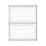 Artiss Shoe Box Rack DIY Set of 2 Stackable Magnetic Door - Top-Down View