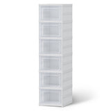 Artiss Foldable Shoe Rack Organizer 6 Tier Storage Shelf Hallway
