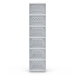 Artiss Foldable Shoe Rack Organizer 6 Tier Storage Shelf Hallway