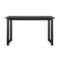 Oikiture Computer Desk Veneer Table Top 120cm Black