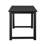 Oikiture Computer Desk Veneer Table Top 120cm Black, image 4