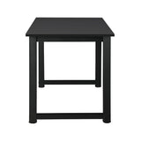 Oikiture Computer Desk Veneer Table Top 120cm Black - Top-Down View