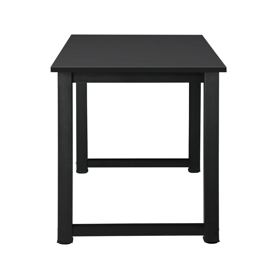 Oikiture Computer Desk Veneer Table Top 120cm Black, image 4
