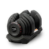 Powertrain 40kg Adjustable Dumbbell Home Gym Exercise Equipment Free Weights