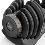 Powertrain 80kg Adjustable Dumbbell Set W Stand Home Gym Exercise Free Weights