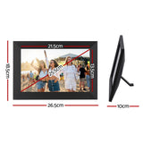 Artiss Digital Photo Frame 10.1 Inch WIFI Touch-Screen Picture Video Player 32G - Side View