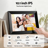 Artiss Digital Photo Frame 10.1 Inch WIFI Touch-Screen Picture Video Player 32G - 45-Degree Angle