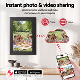 Artiss Digital Photo Frame 10.1 Inch WIFI Touch-Screen Picture Video Player 32G - Rear View