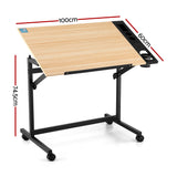 Artiss Drafting Table Drawing Desk Art Desk Multi-Functional Craft Drawing Table - Front View