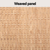 Pinewood Laundry Hamper with Removable Storage Bag and Detachable Lid