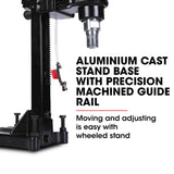 BAUMR-AG 3200W 280mm Vertical Stand Core Drill & 202mm Drill Bit Combo, for Demolition Concrete Coring Hole Drilling
