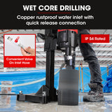 BAUMR-AG 3200W 280mm Concrete Core Drill with Stand Rig - 45-Degree Angle