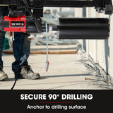BAUMR-AG 3200W 280mm Wet/Dry Core Drill w/ Wheeled Stand & 102mm Bit Combo, for Concrete Coring Hole Drilling - Extra Image