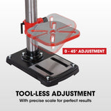 Baumr-AG 600W 12' Pedestal Bench Drill Press, 12 Speeds, 16mm Chuck (DP17) - Extra Image