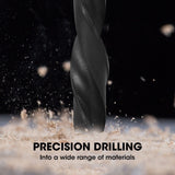 Baumr-AG 600W 12' Pedestal Floor Drill Press, 16 Speeds, 16mm Chuck (DP19) - Low Angle