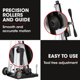 BAUMR-AG Adjustable Core Drill Wheeled Rig Stand - 45-Degree Angle