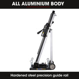 BAUMR-AG Adjustable Core Drill Wheeled Rig Stand - Front View