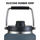 Baumr-AG 3.8L Double Wall Insulated Stainless Steel Water Bottle, Drink Jug with Handle, Blue - Extra Image