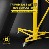 UNIMAC 11ft Sheet Panel Lifter Drywall Panel Gyprock Plasterboard Hoist Lift - 45-Degree Angle
