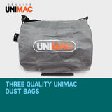 UNIMAC 3x Drywall Sander Replacement Bags Wall Plaster Board Vacuum Cleaner - Front View