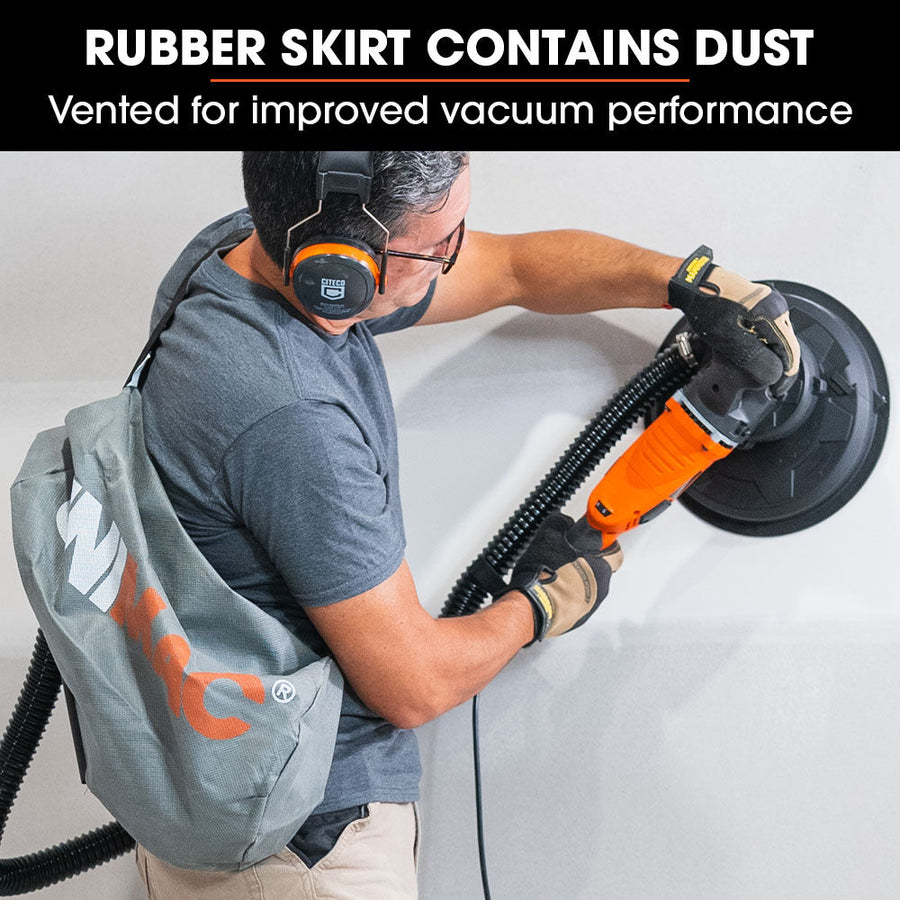 UNIMAC 1800W Drywall Sander Plaster Automatic Wall Gyprock Vacuum System