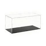 Artiss Clear Acrylic Display Case Dustproof Protection Box For Car Toys 15CM - Front View