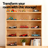 Artiss Clear Acrylic Display Case Dustproof Protection Box For Car Toys 15CM - Low Angle