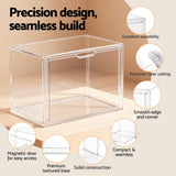 Artiss Clear Acrylic Display Case Dustproof Protection Box For Toys 27CM - 45-Degree Angle